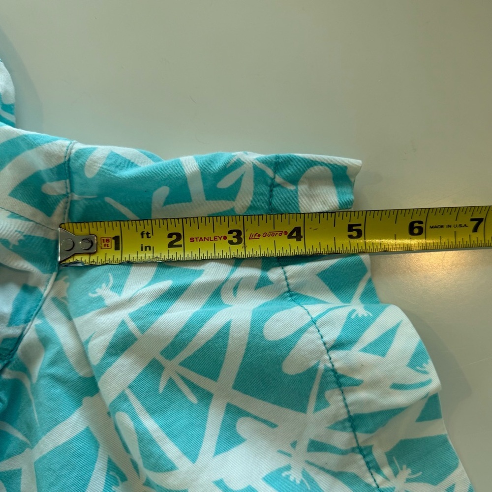 Lilly Pulitzer Light My Fire Blue Dragonfly Print Cotton Shorts Preppy Size 4 - Picture 9 of 11